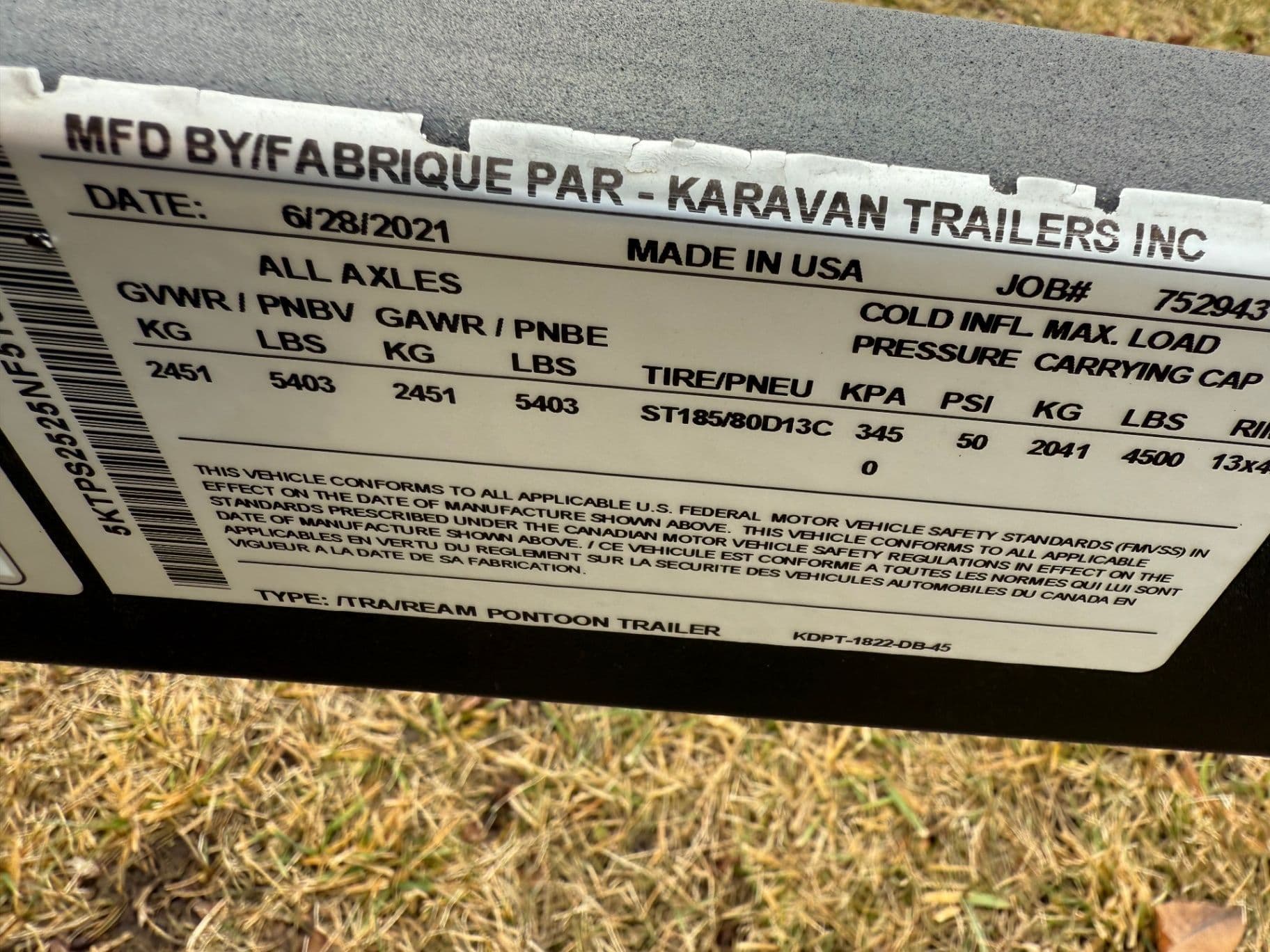 2022 KARAVAN 1822-DB-45 - Image 3